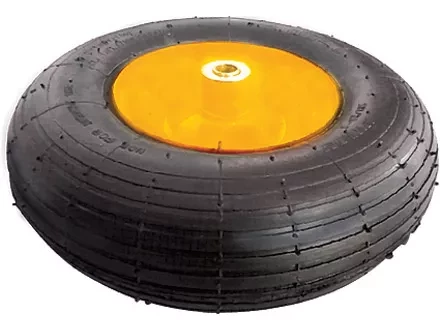 Колесо пневматическое 4.00-6 D325 мм подш. внут. диам. 16мм длина оси 100мм  PALISAD 68938 купить в Губкинске