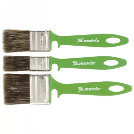 Набор кистей Работы по дереву 25 мм 35 мм 50 мм Color Line пластик Matrix 83379 купить в Губкинске