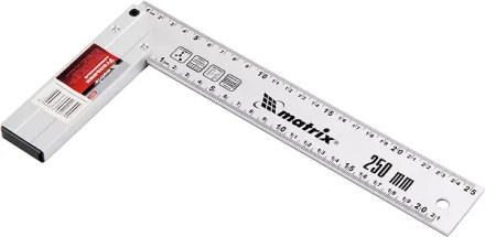 Угольник 250 мм алюминиевый литой  MATRIX 32471 купить в Губкинске