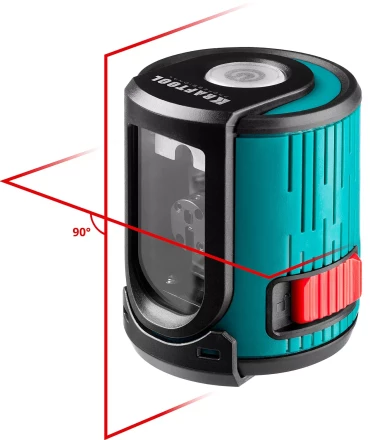 Нивелир лазерный линейный с держателем HC-1 и элевационным штативом ST-110 (35-110см), в кейcе, KRAFTOOL 34700-4 купить в Губкинске
