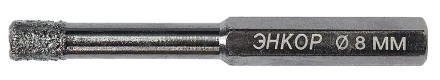 Сверло алмазное по керамограниту D 8 мм хв 6 гр сух. рез 48321 купить в Губкинске