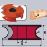 Фреза станочная профильная Кратон (1 09 07 025) 1 09 07 025 купить в Губкинске