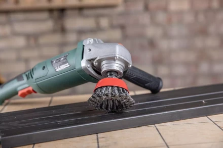 Кордщетка HAMMER чаша 75мм для УШМ витая сталь (207-105) купить в Губкинске