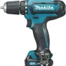 Дрель-шуруповерт аккумуляторная Makita DF331DWAE купить в Губкинске