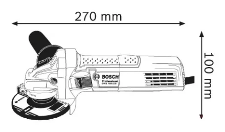 УШМ BOSCH GWS 750-115 (0.601.394.0R0) купить в Губкинске