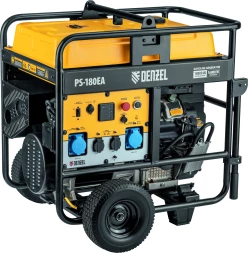 Генератор бензиновый PS-180EA электростартер Denzel 946974