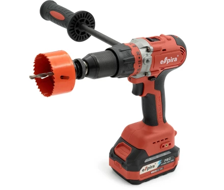 Аккумуляторная ударная дрель-шуруповерт ESPIRA CDI-i01 411053 купить в Губкинске