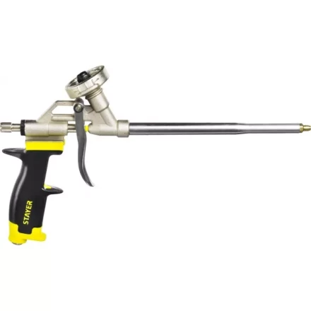 Пистолет &quot;PROGun&quot; для монтажной пены, металлический корпус, STAYER Professional 06861_z01 купить в Губкинске