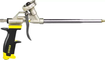 Пистолет &quot;PROGun&quot; для монтажной пены, металлический корпус, STAYER Professional 06861_z01 купить в Губкинске