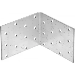 Крепежный угол ЗУБР &quot;МАСТЕР&quot; равносторонний, 60х80х80мм, 20шт 310205-060-080