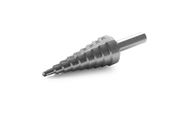 Ступенчатое сверло MESSER с прямой канавкой. Диаметр 4-20мм. Ступеней 9. купить в Губкинске