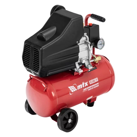 Компрессор воздушный MTX DC1500L/24, 1,5 кВт, 24 л, 210 л/мин 58017 купить в Губкинске