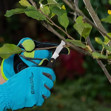 Нож садовый Palisad, 165 мм, складной, окулировочный, пластиковая рукоятка, 790547 купить в Губкинске