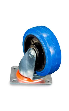 Колесо поворотное из эластичной резины MW150 150 мм 1024401 купить в Губкинске