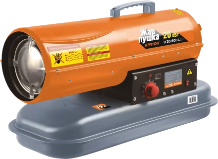 Дизельная тепловая пушка Жар-пушка D 20-600 L Кратон 3 09 05 014 купить в Губкинске
