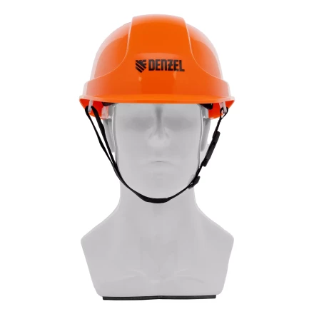 Каска защитная ударопрочная Denzel 89206, ABS/PC, плавная регулировка, модель «Форвард» (К-05),оранж. купить в Губкинске