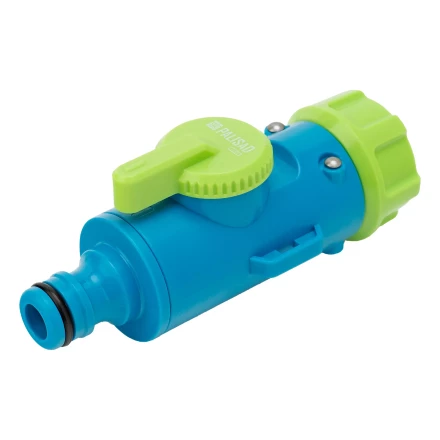 Адаптер штуцерный Palisad 3/4&#039;&#039;, быстросъемный, с переключателем, Luxe 65752 купить в Губкинске