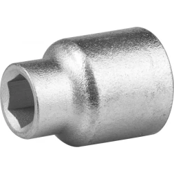 Головка торцовая НИЗ (1/2"), 40Х, шестигранная, оцинкованная, 10мм 2772-10