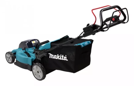 Аккумуляторная газонокосилка 48см, самоходная, 2х18V Makita DLM481Z (2х 5Ач, ЗУ) купить в Губкинске