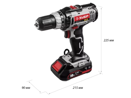 Дрель-шуруповерт 2 АКБ ДШЛ-181 КН серия СТАНДАРТ купить в Губкинске