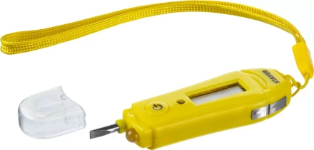 Тестер напряжения STAYER &quot;МASTER&quot; цифровой со световым индикатором, 12-220В, 70мм 45282 купить в Губкинске