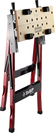 Верстак столярный ЗУБР &quot;МАСТЕР&quot; складной, 605х635х805 мм 38726 купить в Губкинске
