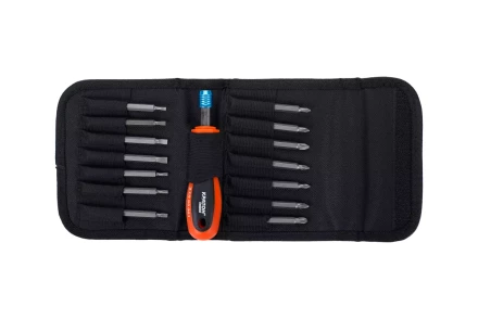 Отвертка переставная Кратон Complect SSK-01, набор 14 пр. 2 09 05 001 купить в Губкинске