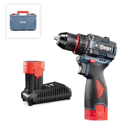 Дрель-шуруповерт аккумуляторная бесщеточная КВТ DB-16-10 с максимальным размером оснастки до 10 мм (102587) купить в Губкинске