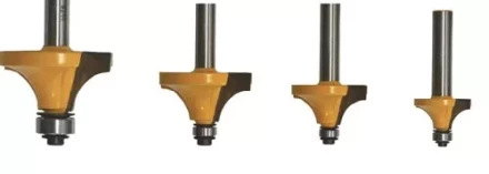 Набор фрез для декоративного применения хвостовик 8 мм 4 штуки 46613 купить в Губкинске