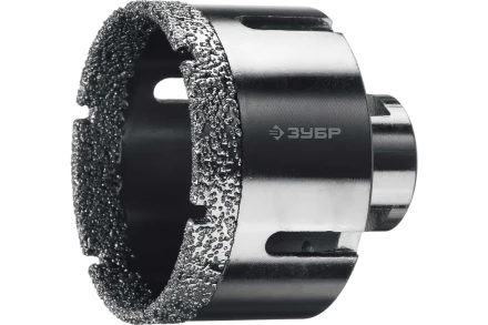 ЗУБР АВК, d 65 мм, (М14, 15 мм кромка), вакуумная алмазная коронка, Профессионал (29865-65) купить в Губкинске