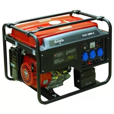 Бензогенератор Elitech БЭС 5000 Е купить в Губкинске