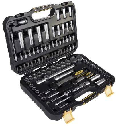 Набор инструмента 94 предметов пластиковый кейс 57057 купить в Губкинске