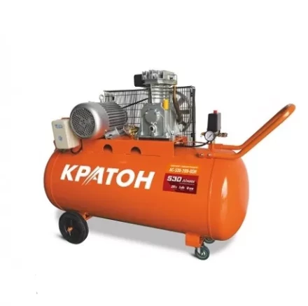 Компрессор масляный поршневой ременной Кратон AC-530-200-BDH 3 01 01 043 купить в Губкинске