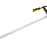 Струбцина STAYER, тип "F", DIN 5117, двухкомпонентная ручка, профилированная закаленная рейка, 120х1000мм 32095-120-1000 купить в Губкинске