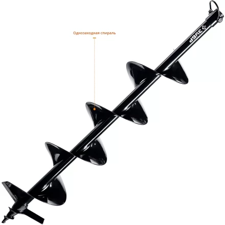 Шнек для мотобуров ЗУБР d 150 мм, грунт, (7051-15) купить в Губкинске