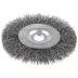 Щетка STAYER дисковая для точильно-шлифовального станка, витая сталь 0,3мм, 175/12,7/16мм 35185-175 купить в Губкинске