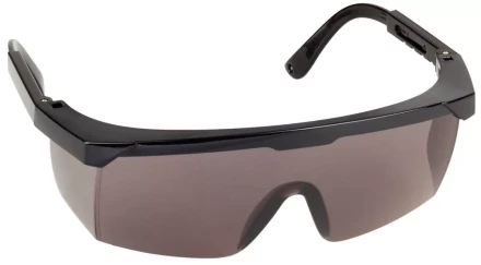 Очки STAYER &quot;MASTER&quot; защитные, серые, поликарбонатная монолинза, регулируемые по длине дужки 2-110455 купить в Губкинске