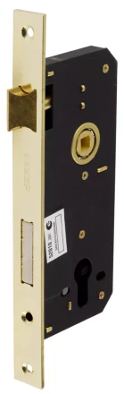 Корпус врезного замка ЗУБР &quot;ЭКСПЕРТ&quot;, с защелкой, межосевое расстояние 85мм, прямоугольный ригель 52010_z01 купить в Губкинске