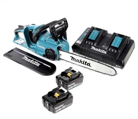 Аккумуляторная цепная пила Makita DUC353PT2 (2* 5АЧ, ЗУ) купить в Губкинске