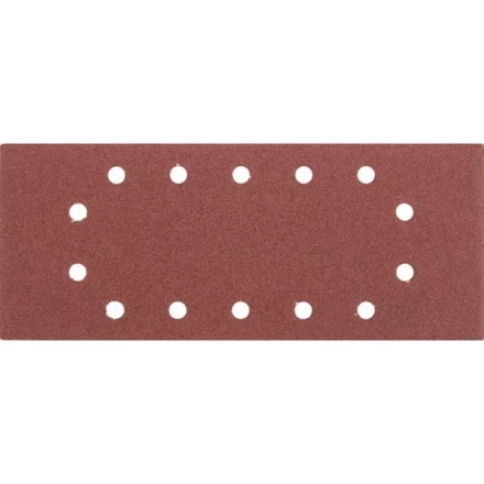 Лист шлифовальный универсальный STAYER &quot;MASTER&quot; на зажимах, 14 отверстий по периметру, для ПШМ, Р80, 115х280мм, 5шт 35469-080 купить в Губкинске