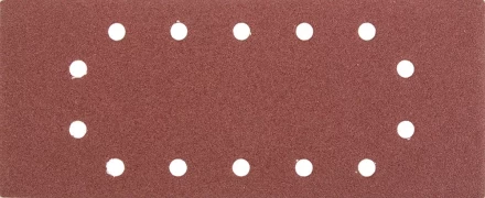 Лист шлифовальный универсальный STAYER &quot;MASTER&quot; на зажимах, 14 отверстий по периметру, для ПШМ, Р80, 115х280мм, 5шт 35469-080 купить в Губкинске