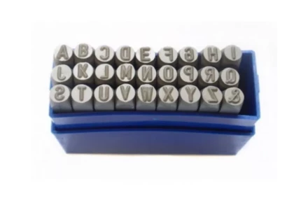 Клеймо буквенное 6мм латиница купить в Губкинске