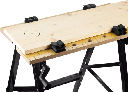 Верстак столярный СИБИН складной, 605х635х780 мм 38723 купить в Губкинске