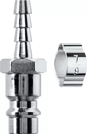 Переходники KRAFTOOL штуцер елочка - рапид штуцер (папа) 06597-06 купить в Губкинске