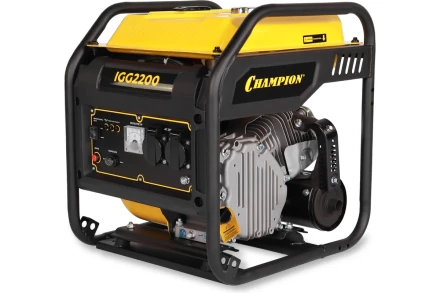 Бензогенератор инверторный CHAMPION IGG2200 (2/2,1кВт, 7лс, 7л, 25кг) купить в Губкинске