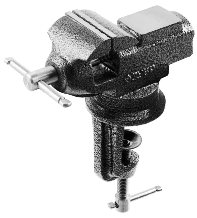 Тиски-мини ЗУБР &quot;МАСТЕР&quot;, поворотные с наковальней, для точных работ, 60мм 32485 купить в Губкинске