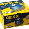 DEXX. Щетка чашечная для УШМ, витая стальная латунированная проволока 0,3мм, 150ммхМ14 35103-150 купить в Губкинске