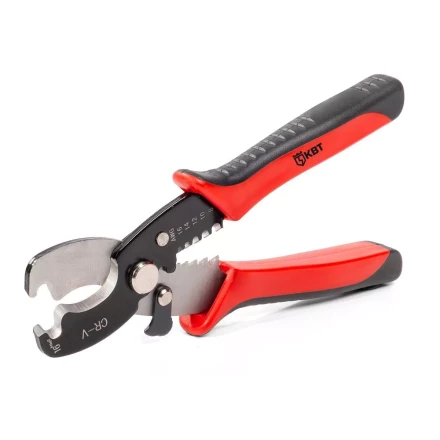 Ножницы для резки проводов КВТ MC-07 до 15 мм с функцией зачистки изоляции (86619) купить в Губкинске