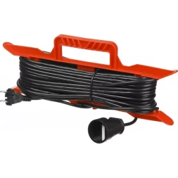 Удлинитель электрический "MAXElectro" на рамке, 20 м, 1 гнездо, STAYER 55018-20