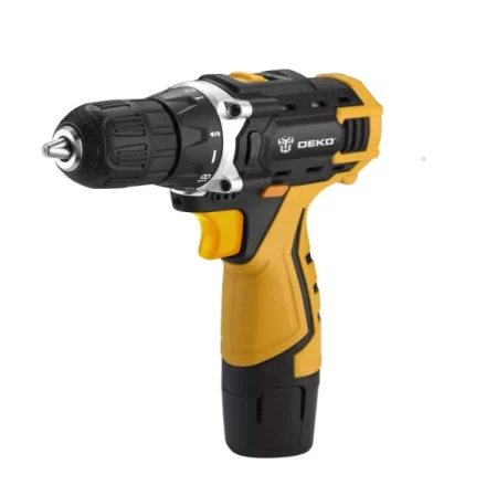 Дрель аккумуляторная DEKO DKCD12FU-Li SET3, 063-4173, в кейсе + оснастка 13 шт купить в Губкинске